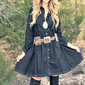 Dark Denim Dress